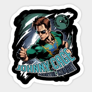 Johnny Cage Sticker